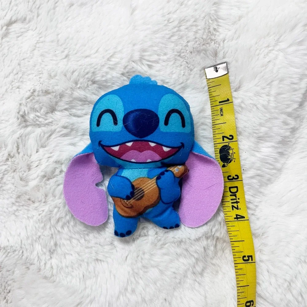 🔮 5/$25 Disney Lilo & Stitch Ukulele Stitch Plush Mascot Bag Charm